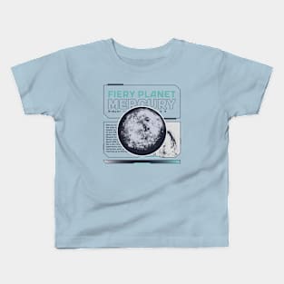 Planet Mercury Space Galaxy Planets Kids T-Shirt